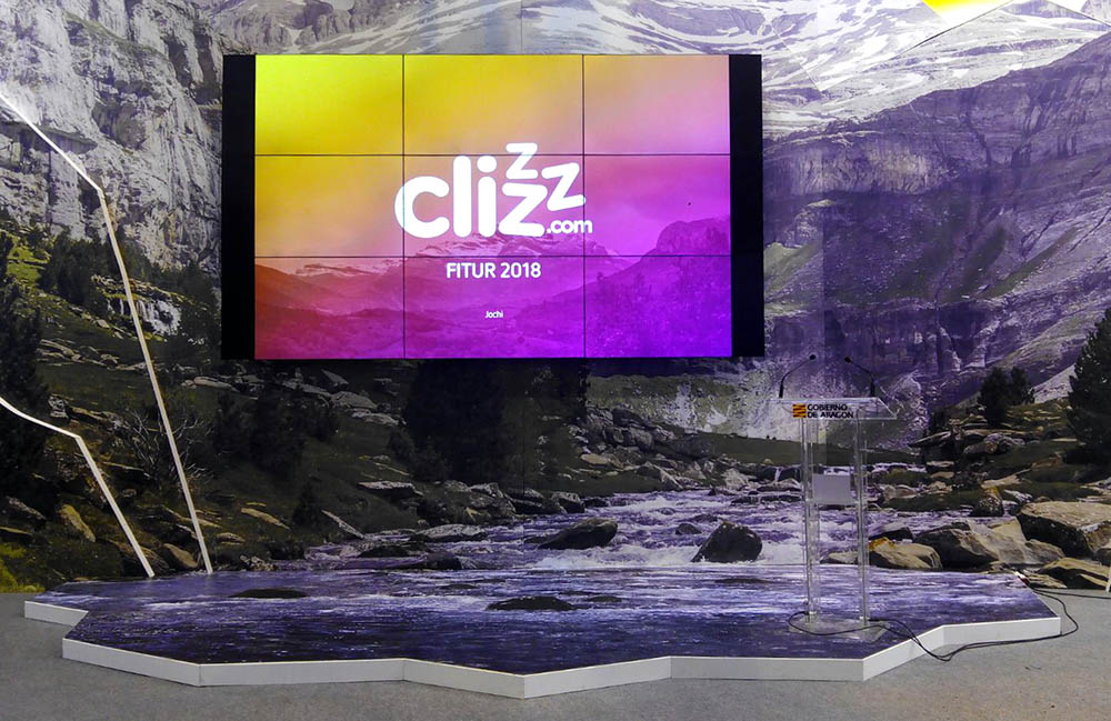 clizzz en feria de turismo fitur